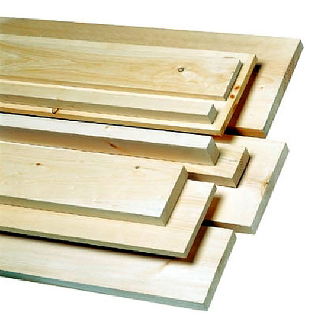 White Pine - Knotty - 1" x 4" x 4'