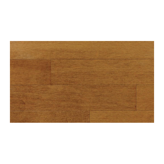 Plancher de bois franc « Pacifique » en érable, ambre fundy