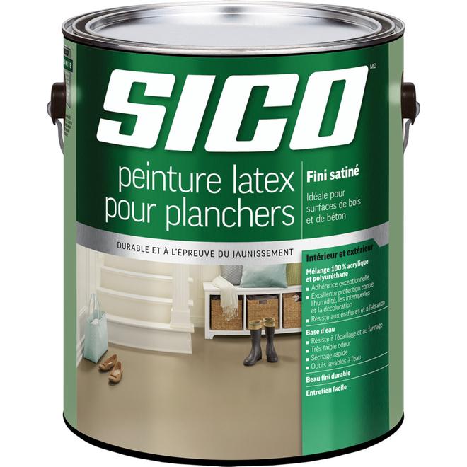Latex acrylique pour planchers