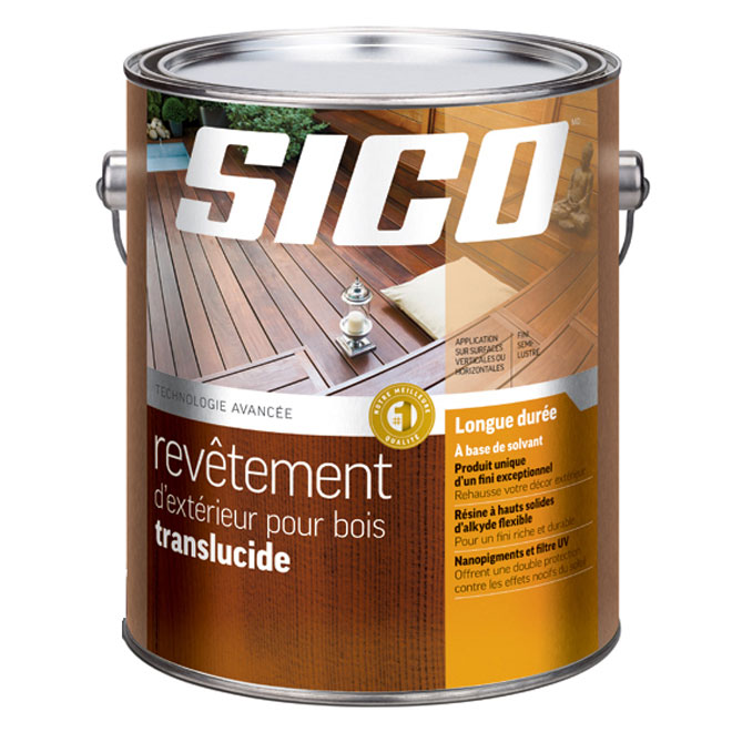 Revêtement d'extérieur pour bois