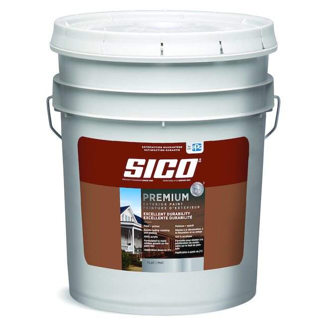 Exterior latex paint
