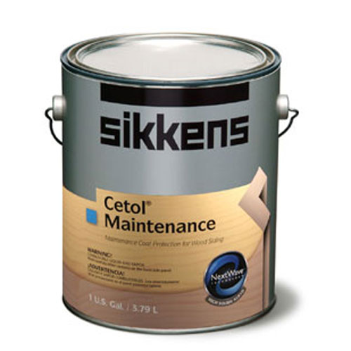 "Cetol Maintenance" Exterior Finish