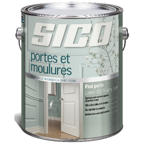 Latex d'intérieur pour portes et moulures