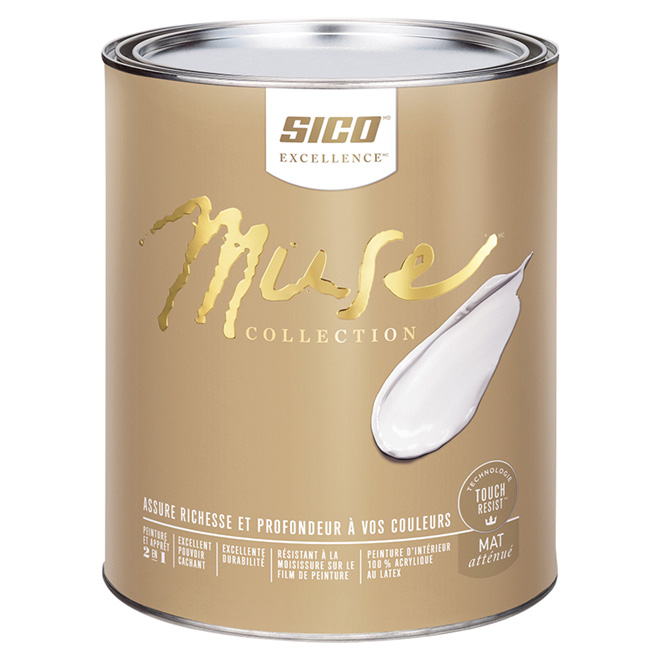 Peinture et apprêt d'intérieur au latex