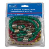 Heavy Duty Bungee Cord Straps - 6 Pieces