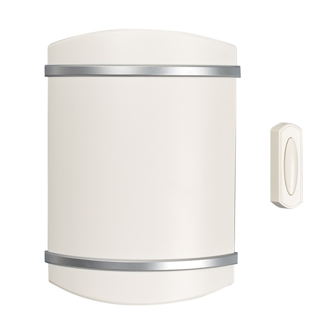 Carillon de porte sans-fil, blanc