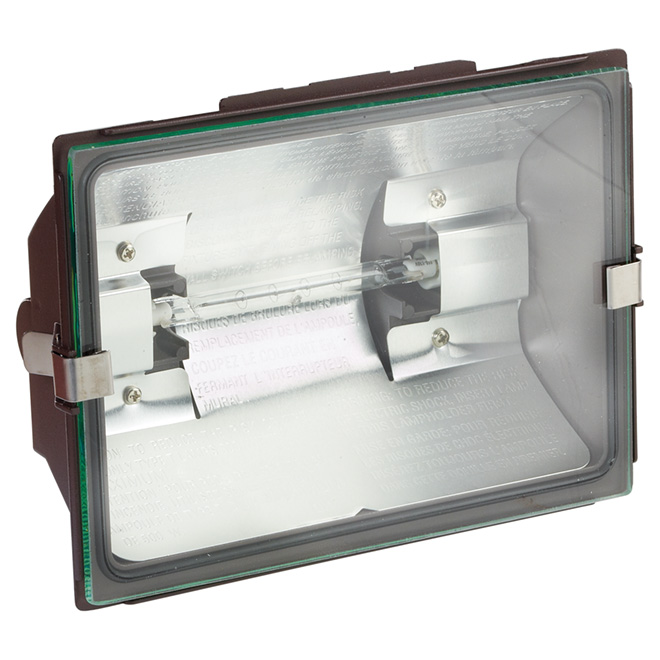 Lumière de sécurité halogène T3 sans détecteur, bronze