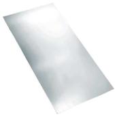 Panneau dur peint 1/8 po x 4 pi x 8 pi, blanc