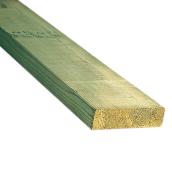 Treated Wood Green - 2 in x 6 in x 8 ft
