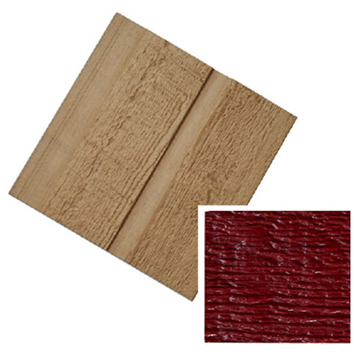 Country Red "Ridgewood D-5" Prefinished Siding