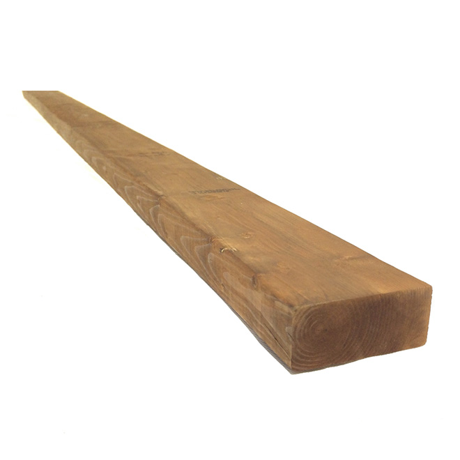 Treated Wood Brown - 2 in x 4 in x 8 ft