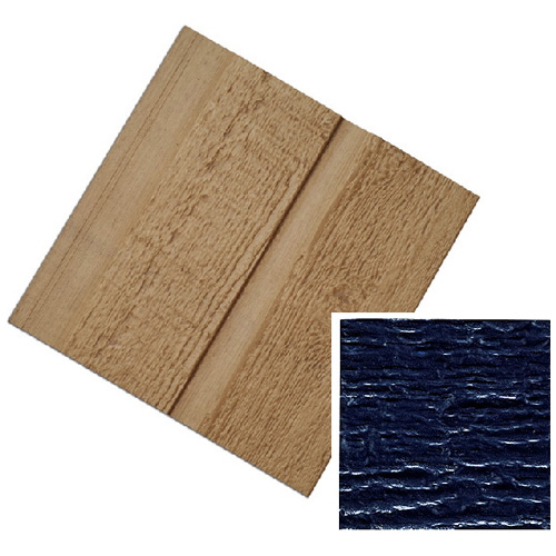 Midnight Blue "Ridgewood D-5" Prefinished Siding