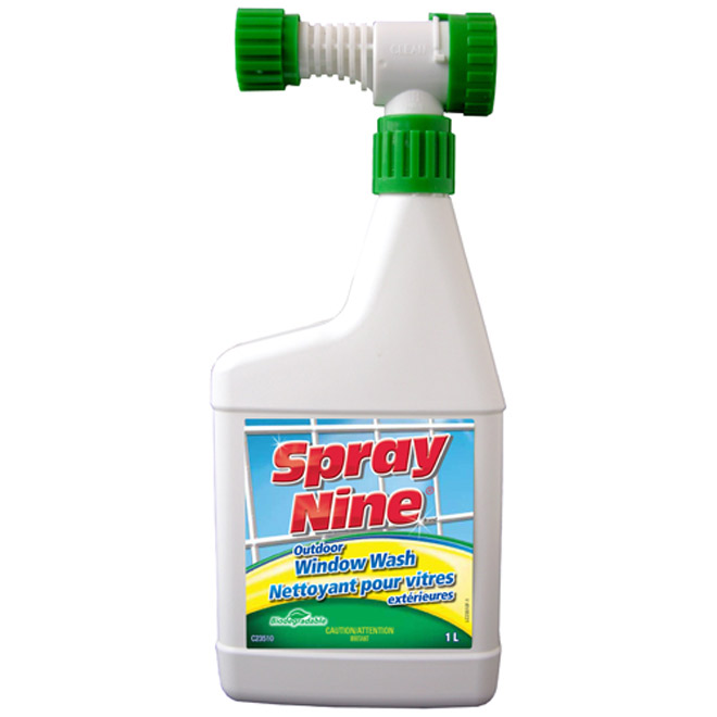 "Spray Nine" Outdoor Window Wash