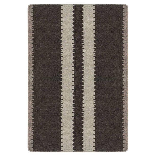 Tapis de laine « Kamlai » 5 pi x 7 pi