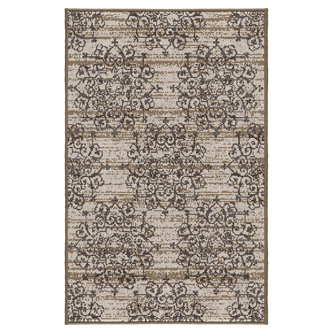Tapis d'appoint « Talibah » 32 po x 46 po, crème