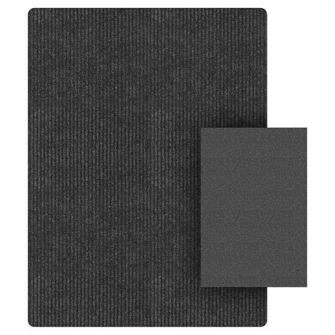 Doormats - Set of 2 - Black