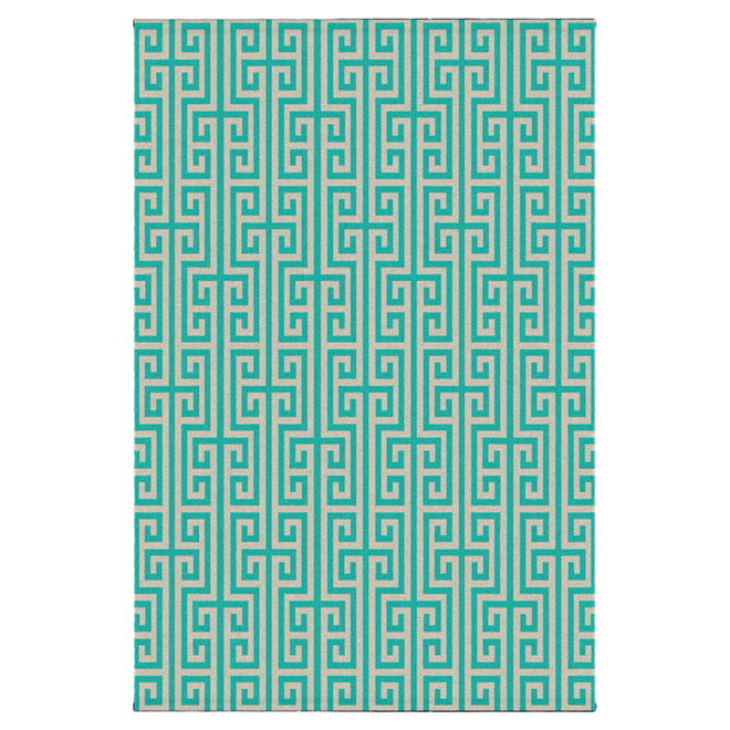 Tapis décoratif « Audubon », 5 pi x 7 pi