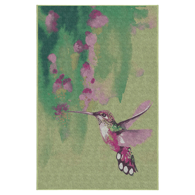 "Cecily" Outdoor Rug - 6' x 9' - Green