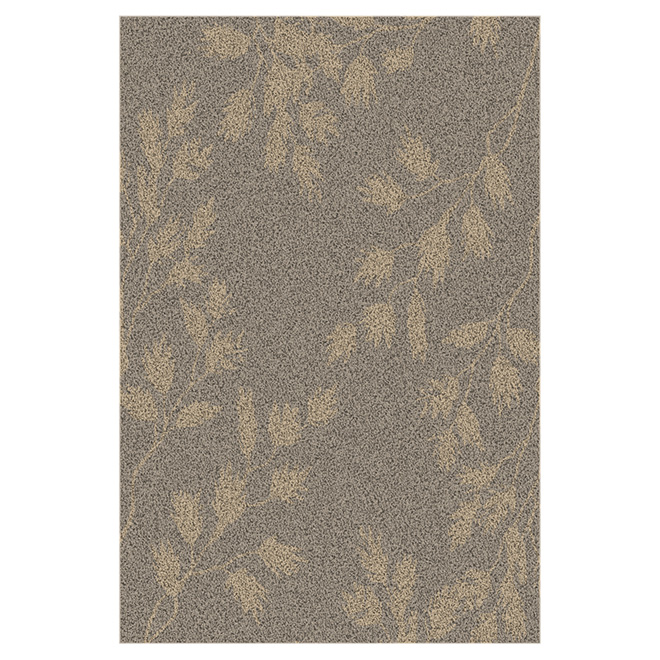 Tapis décoratif « Luxuria », gris, 7 pi x 10 pi