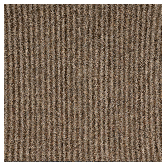 Carpet Tiles -Polypropylene - 20" x 20" - Coffee - 20/Box