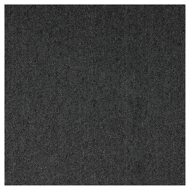Tuiles de tapis, polypropylène, 20"x20", bleu nuit, 20/boite