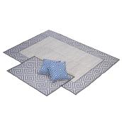 Ensemble de tapis extérieurs, Virden, 3 morceaux, bleu