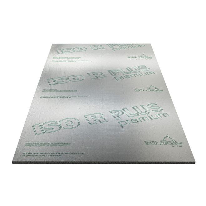ISO R PLUS Vapour-Barrier Panel - 3/4" x 4' x 97 1/4"