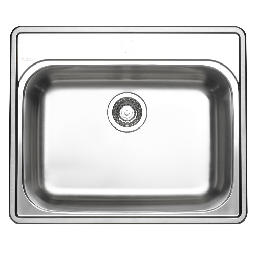 Single Sink - Essential 1 - 25" x 21" - Stainless Steel