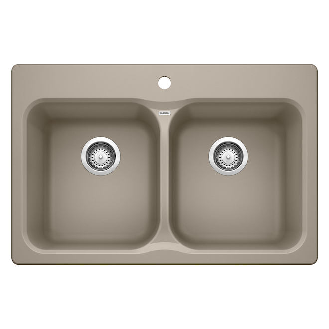 Double kitchen sink
