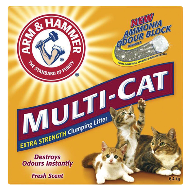 Extra Strength Multi-Cat Clumping Litter - 6.4 kg