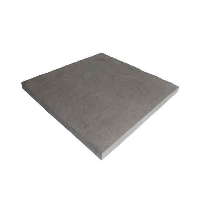 Slate Style Patio Stone 23.5" x 23.5" - Grey