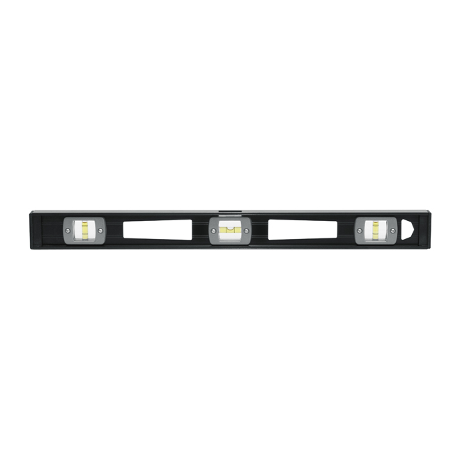 Johnson Aluminum Magnetic Level - 24" - Black