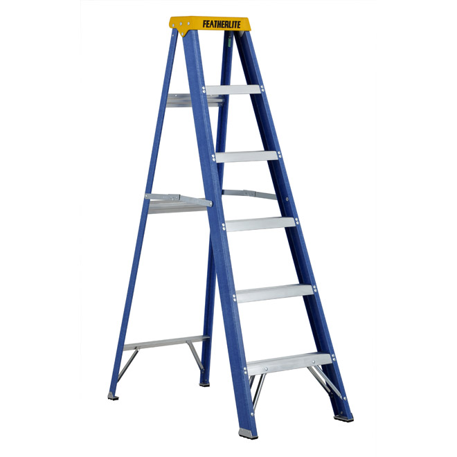 6-ft Fibreglass stepladder