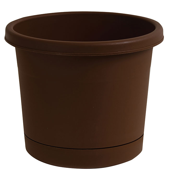 Pot and Saucer - Chocolate