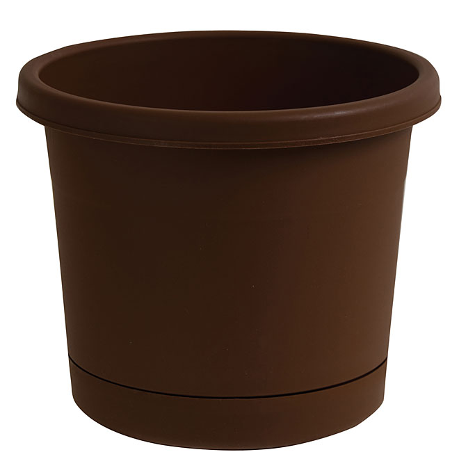 Pot and Saucer - Chocolate