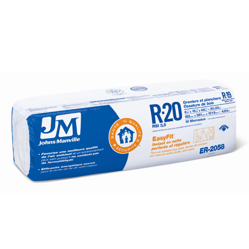 Fiberglass Insulation R20 - 63,3 sq.ft.