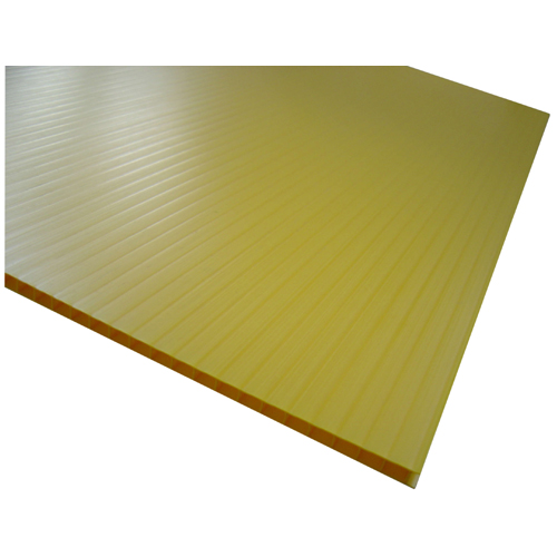 Feuille ondulée Hi-Core(MD), 24 po x 96 po, jaune