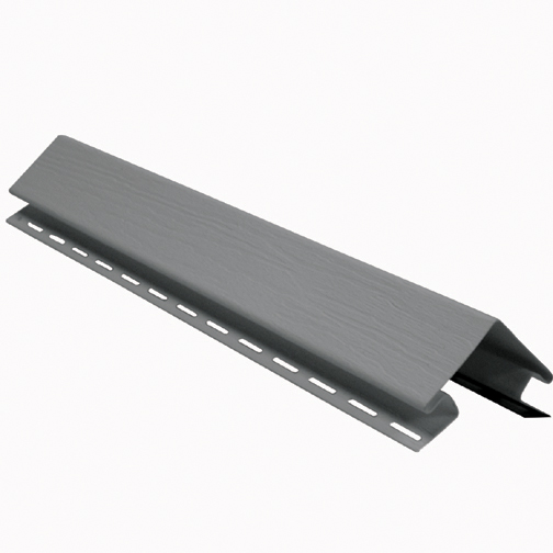 Moulure de coin extérieur en vinyle, gris pierre