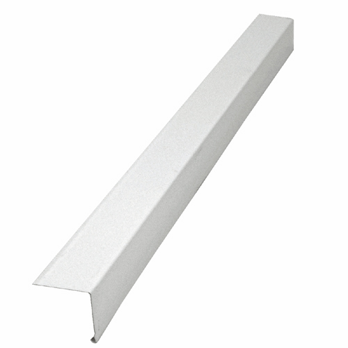 Moulure en L en aluminium, blanc