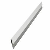 Moulure de finition en aluminium, blanc