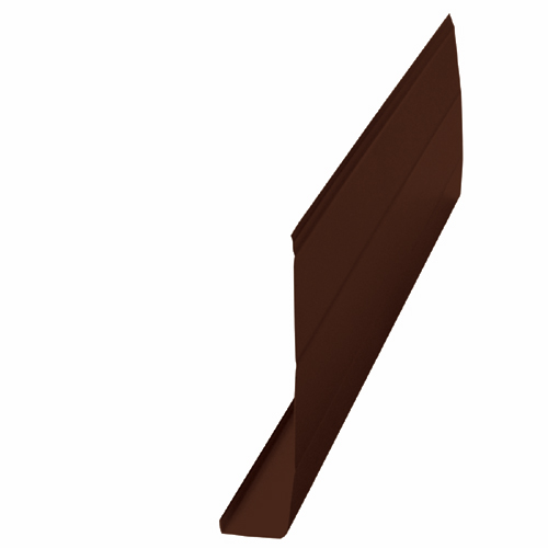 Aluminium Fascia Moulding 6" - Chocolate Brown