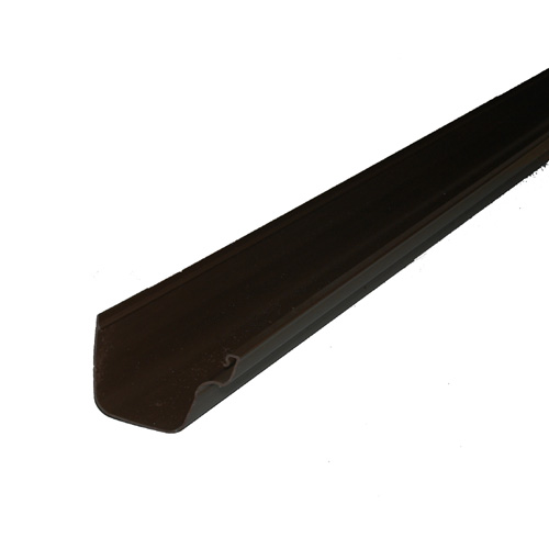 "K-Snap" Vinyl Gutter - 4 1/2" x 10' - Brown