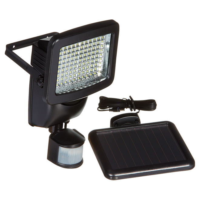 Détecteur de mouvement solaire Sunforce, noir