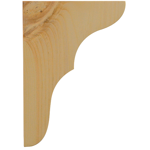 Shelf Bracket - "Moulded" Shelf Bracket