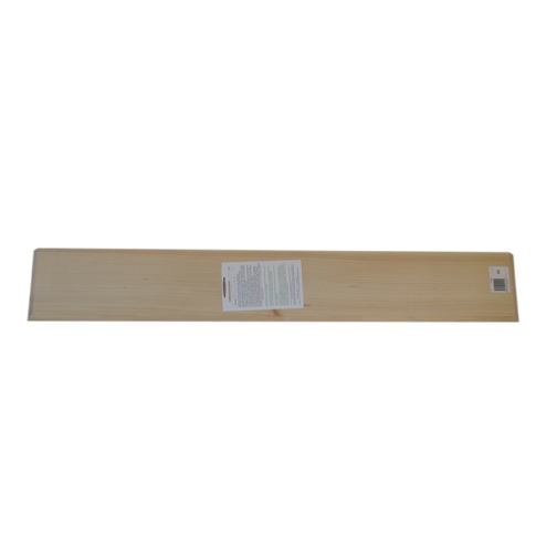 Tablette en pin de 5,5 po x 36 po, naturel