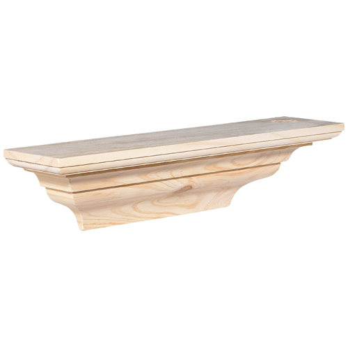 Shelf - "Mantle" Pine Shelf