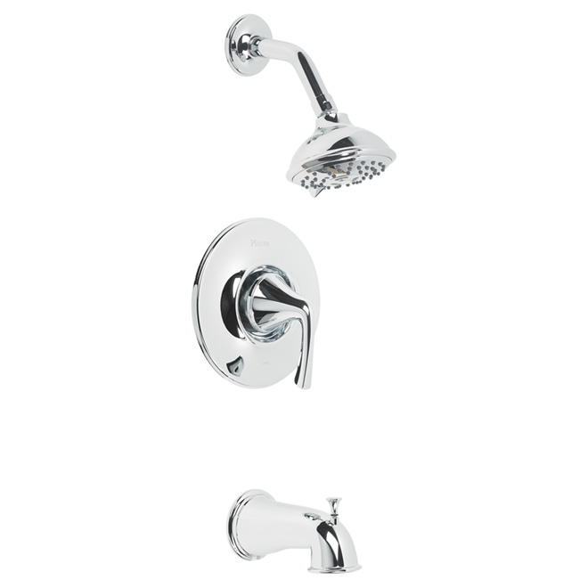 Robinet bain et douche 1 poignée «Selia»