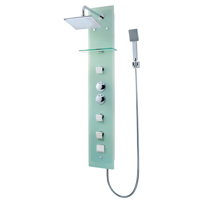Colonne de douche thermostatique