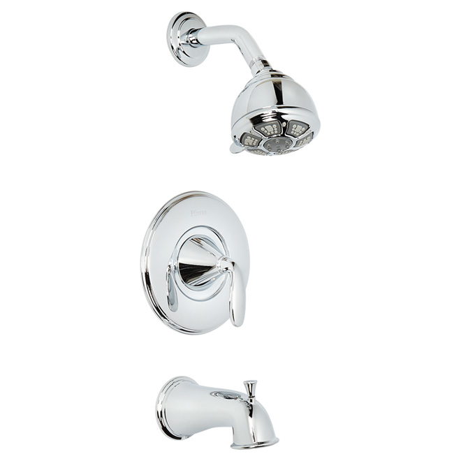 Robinet de baignoire et douche «Pasadena», chrome