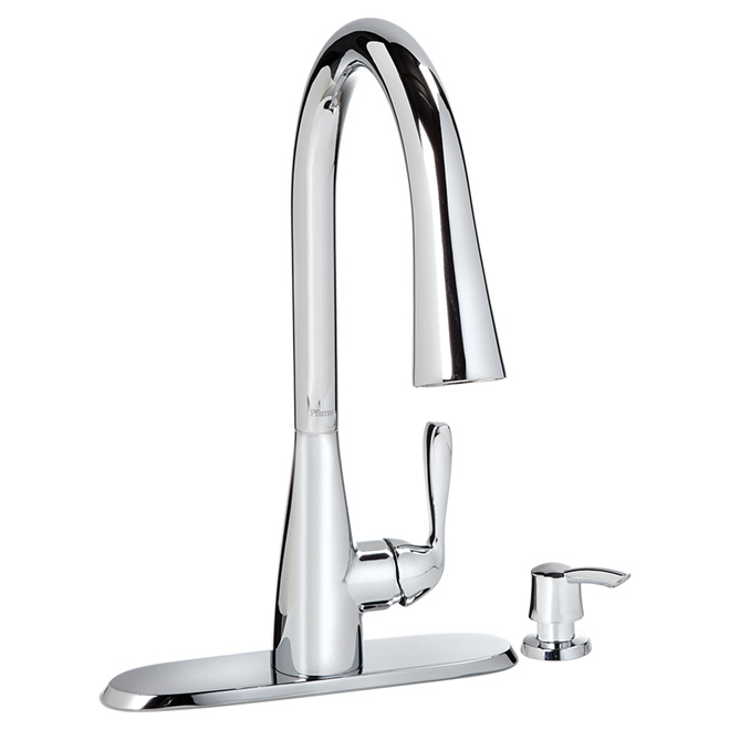 Lima Pull Out Kitchen Faucet - 2 Spray - Chrome